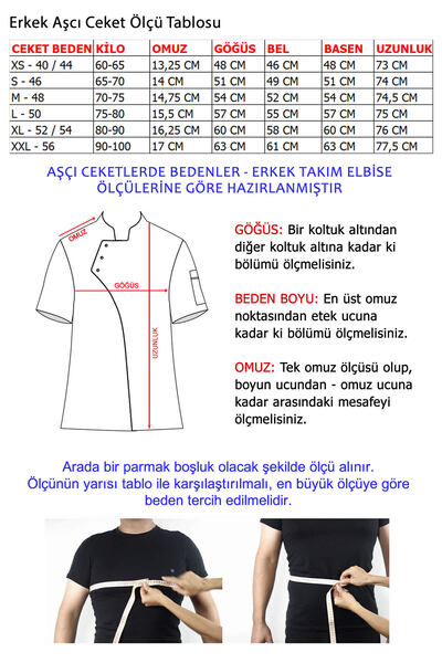TIPTEKS Men's Comfort Turquoise Short Sleeve Single Chef Jacket with Black Piping