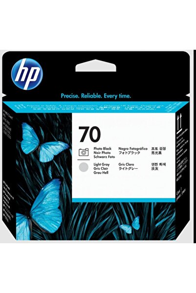 HP 70 C9407a Orj Foto Siyah Ve Açık Gri Baskı Kafası