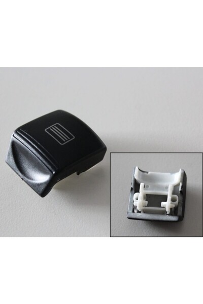 İDEAL OTOMOTİV Mercedes W204 W218 W212 Cls Siyah Sunroof Düğmesi