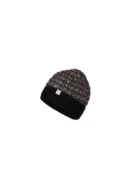 Fonem Unisex Quilted Motiv Beanie FO 2635 Black