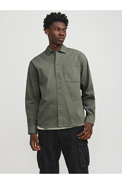 Jack & Jones Geschnitten Overshirt - Locker Design