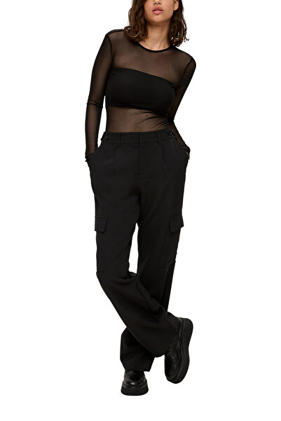 QS by s.Oliver Trousers high rise