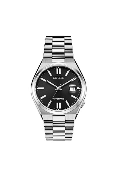 Citizen Tsuyosa Otomatik Gümüş Erkek Kol Saati Su Geçirmez Paslanmaz Çelik Ma...