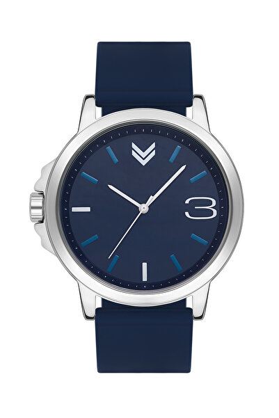 hummel Erkek Spor Kol Saati Gümüş Lacivert Hm-3004Ma-5