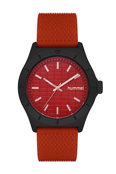 hummel Erkek Kadın Spor Kol Saati Siyah Kırmızı Hm-3003Ma-4