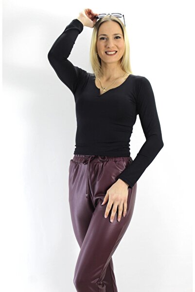Rouge basıc Mikro Armut Yaka Body