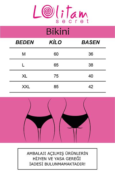 Lolitam Γυναικεία κιλότα Cotton Lycra 7 Συσκευασία