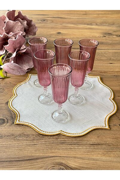 Meri Ev Gereçleri 6 قطع من زجاج القهوة الجانبي 120 سم مكعب