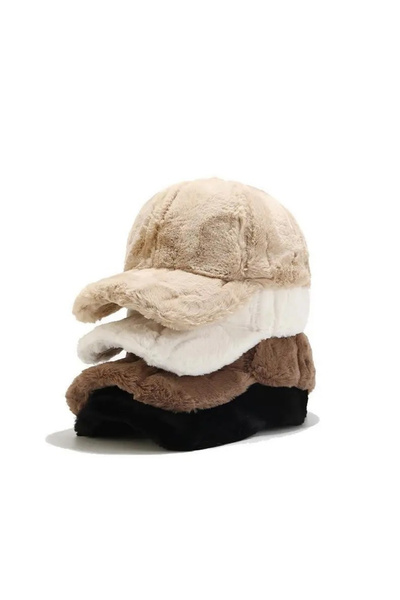 GYES Șapcă de iarnă pentru femei cu blană moale