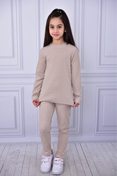 BUUFUU طقم بدلة قطنية موسمية بأكمام طويلة وسلسلة مضفرة من الأعلى إلى الأعلى ل...