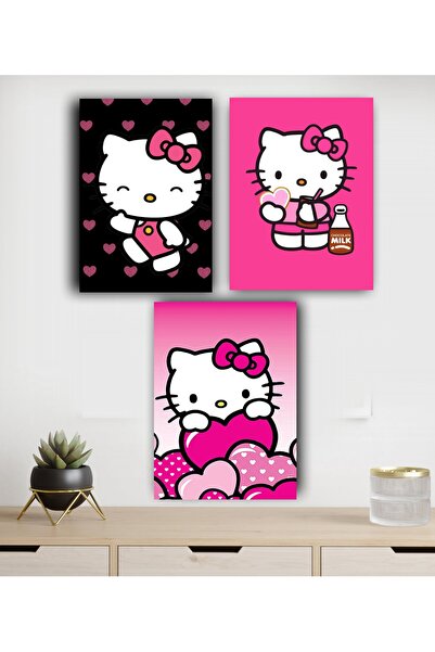 icase Hello City Anime Ornament pentru ușă Concept de avertizare Decor pictat...