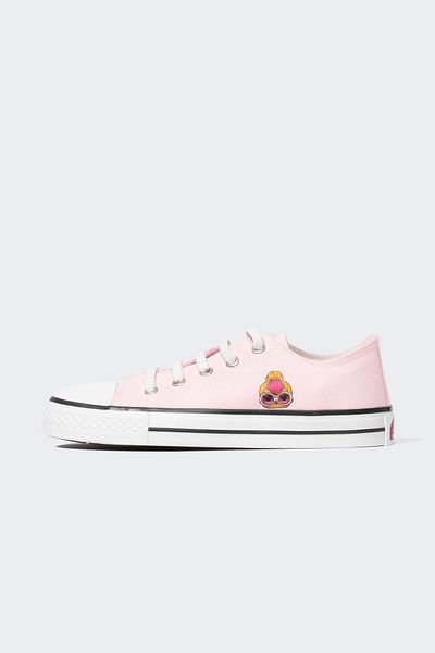 DeFacto Girl's L.O.L. Surprise Flat Sole Linen Sneaker