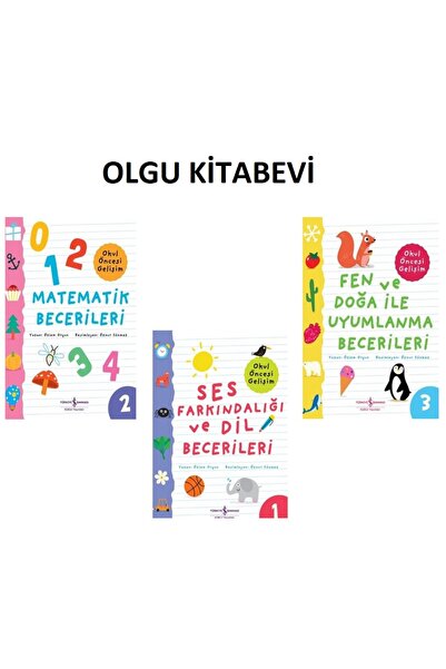 TÜRKİYE İŞ BANKASI KÜLTÜR YAYINLARI Okul Öncesi / Matematik Becerileri - Fen ...