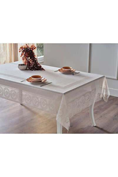Doqu Home Cozy Masa Örtüsü Bej
