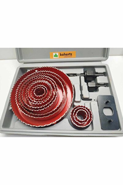 kohertz Buat Matkabı Seti ,16'li Karbon Çeliği Buat Matkapları