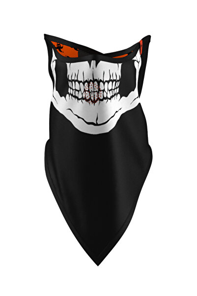 Maskara Extreme Baskılı Üçgen Maske Snowboard, Kayak, Motosiklet, Bisiklet Po...