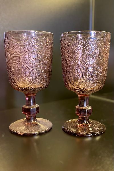 Lucky Art Glass Set for 2 People