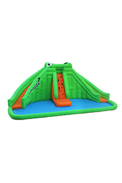 OSERSHOP Safari Çift Kaydıraklı Şişmeaqua Su Parkı Şişme Oyun Parkı Şişme Su Kaydırağı Modelleri Fiyatları