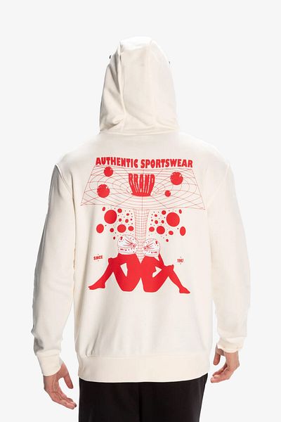 Kappa Authentic Space Jump Men's White Sweatshirt 371S8GW-001