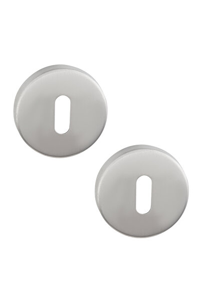 Siba Paris Oda Rozetli Ss201 Paslanmaz Çelik Kapı Kolu Takımı