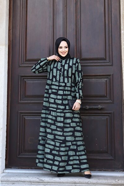 Sfg Life Moda WOMEN'S TESETURY WAIST BELLY WOVEN VISKOSE FABRIC STYLE STONE P...