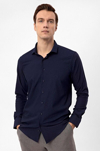 SÜVARİ Кутовий манжет, вузький крій, сорочка з армурою