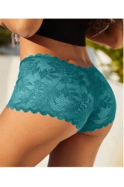 GECKO COLLECTION Gecko Lace Fancy Women's Shorts Boxer Briefs