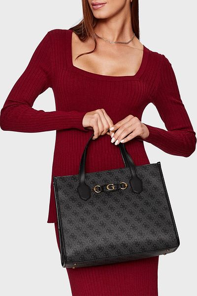 Guess Izzy Logo Removable Extension Strap Bag HWSB8654220CLO BAG HWSB8654220 CLO