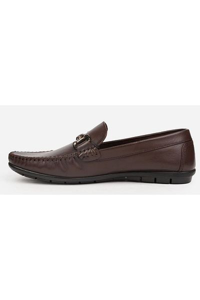 Pierre Cardin 90146 Кафяви мъжки мокасини за ежедневни кожени обувки