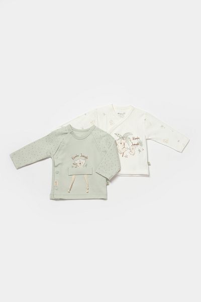 Biorganic Koala Jungle Baby Single Top Bodysuit
