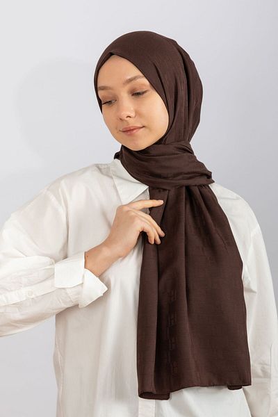 hijabchi Εισαγόμενο Μονόγραμμα - Bitter Brown