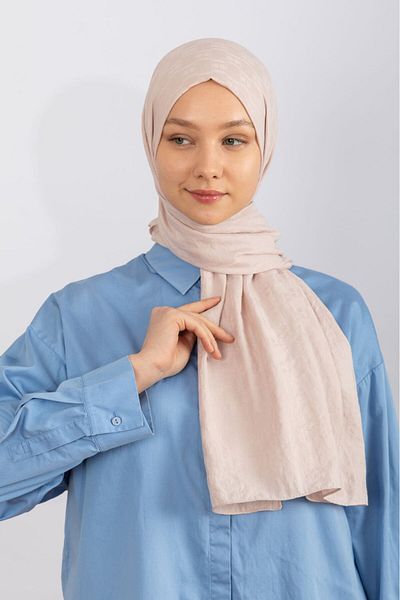 hijabchi Εισαγόμενο Μονόγραμμα - Μπεζ-Ροζ