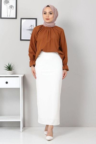 CNG MODA Large: Size Hijab Pencil Skirt