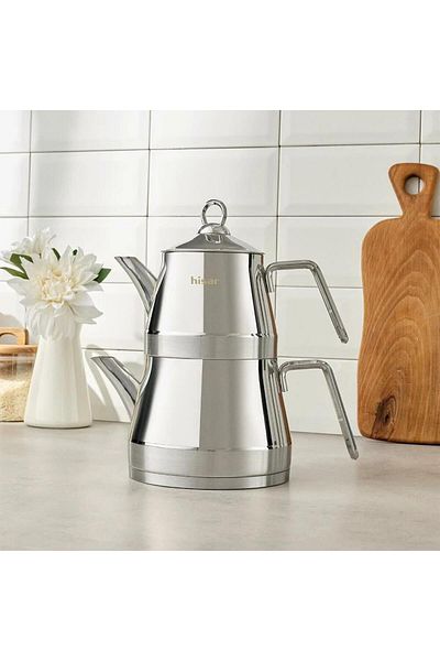 Hisar Orlando Metal Handle Teapot
