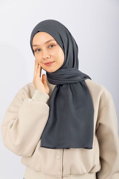 hijabchi Βαμβακερό Τυλίγμα - Καπνιστό