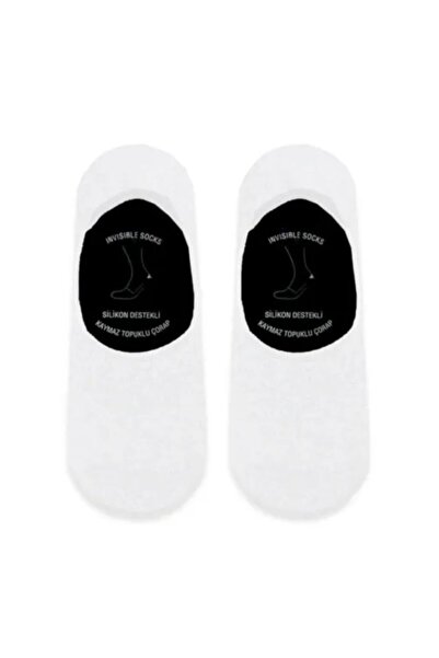 Bidigago 2-Piece Ballerina Socks Non-Slip Heeled Silicone Supported Unisex