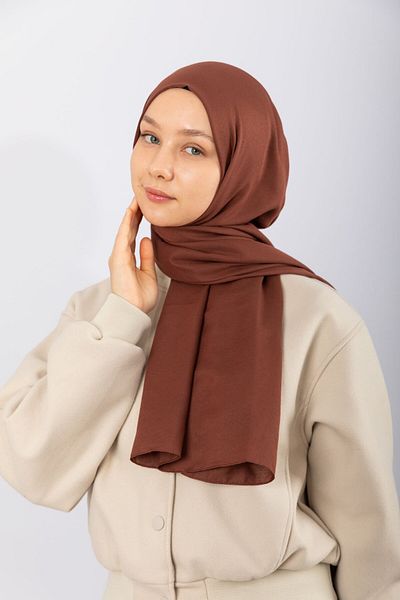 hijabchi Καμβάς από βαμβάκι - Καφές με γάλα