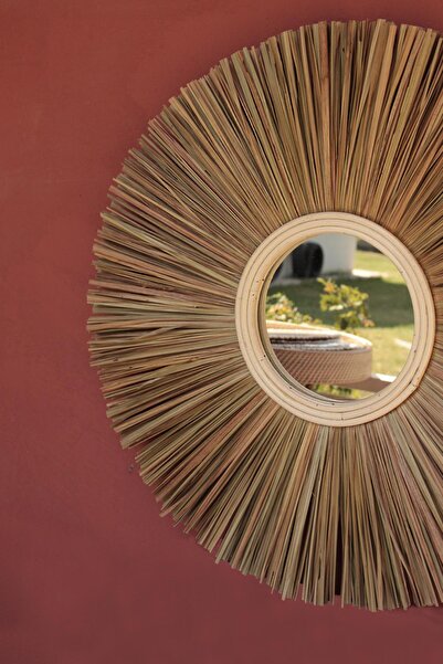 New Obsessions Sunflare Rattan Ayna