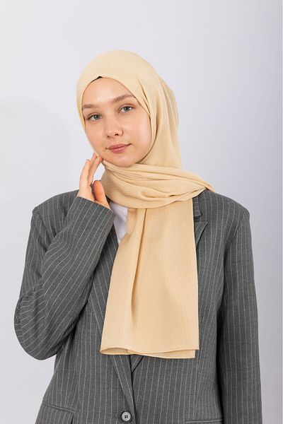 hijabchi Φυσικό Κρέπα - Χρυσό