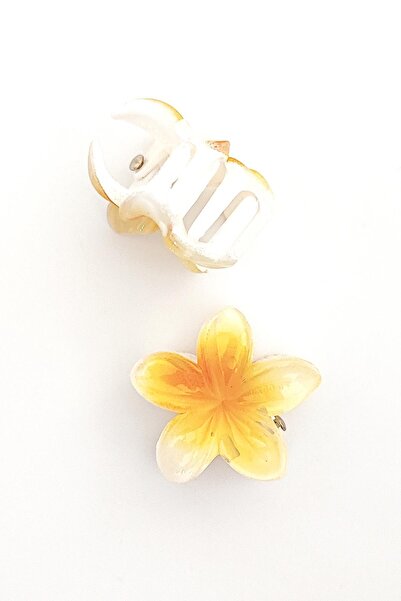 New Obsessions Mini Hibiscus Luxury Acetate Flower Latch Πόρπη Μίνι Μέγεθος 2 Συσκευασία