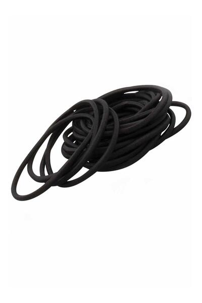 New Obsessions 20'li Siyah Ince Lastik Toka