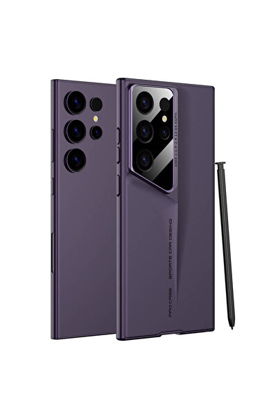 Rivor Samsung Galaxy S24 Ultra Kılıf Ultra İnce Kameralı Korumalı Sert Rubber...