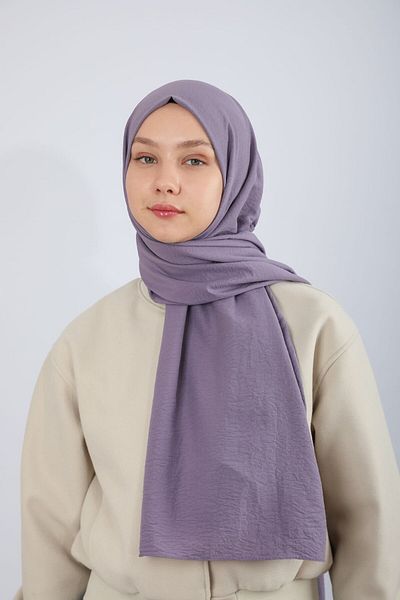 hijabchi Şal din bumbac - Lavandă