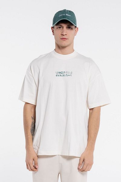 Friday Offset Tricou pentru bărbați Pika, 100% bumbac, cu gât crew, extra supradimensionat