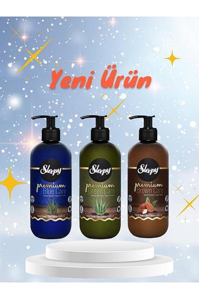 Sleepy Premium Liquid Soap 3-Piece Advantage Pack 3x500 ml