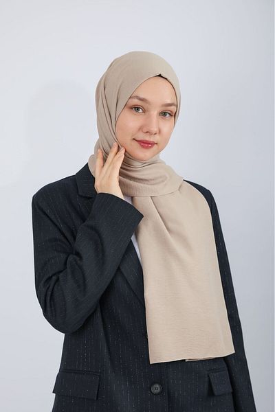 hijabchi Cotton Shawl - Latte