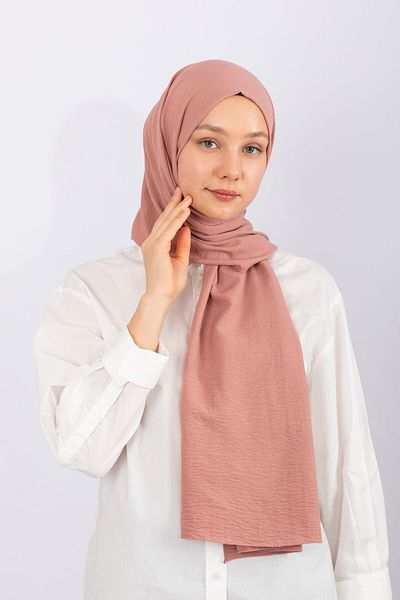 hijabchi Cotton Shawl - Coral