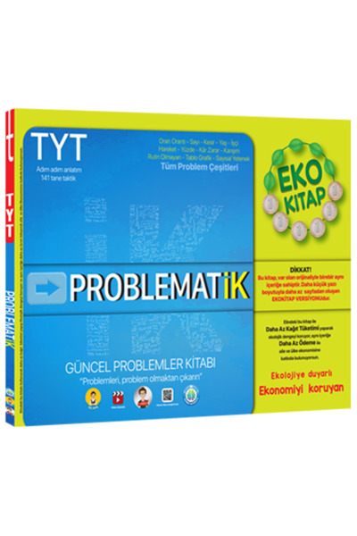 Tonguç Yayınları Tonguç Yks Tyt Problematik Eko Güncel Problemler Kitabı