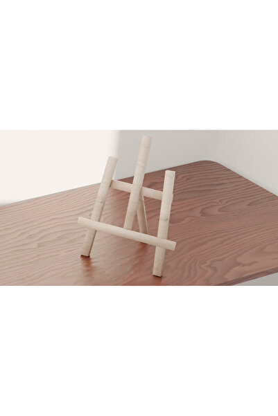 KOVANCI Masaüstü Üstü Şövale, 30x36 cm Ahşap Şövaye, Çocuklar İçin Şövale, Mini Şövale