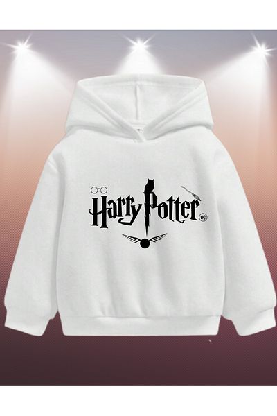 AEMİ Hanorac cu glugă pentru copii, cu imprimeu, Harry Potter